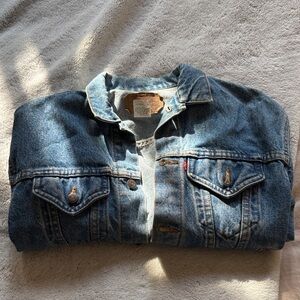 Levi's Classic Blue Denim Jacket